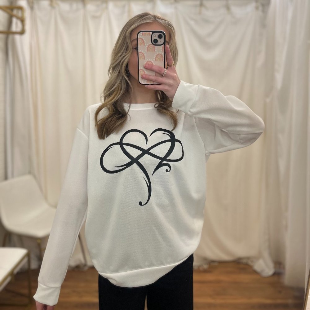 Heart Infinity Sweatshirt